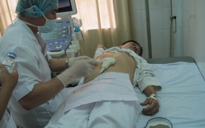 Cứu bệnh nhân vỡ gan không cần phẫu thuật